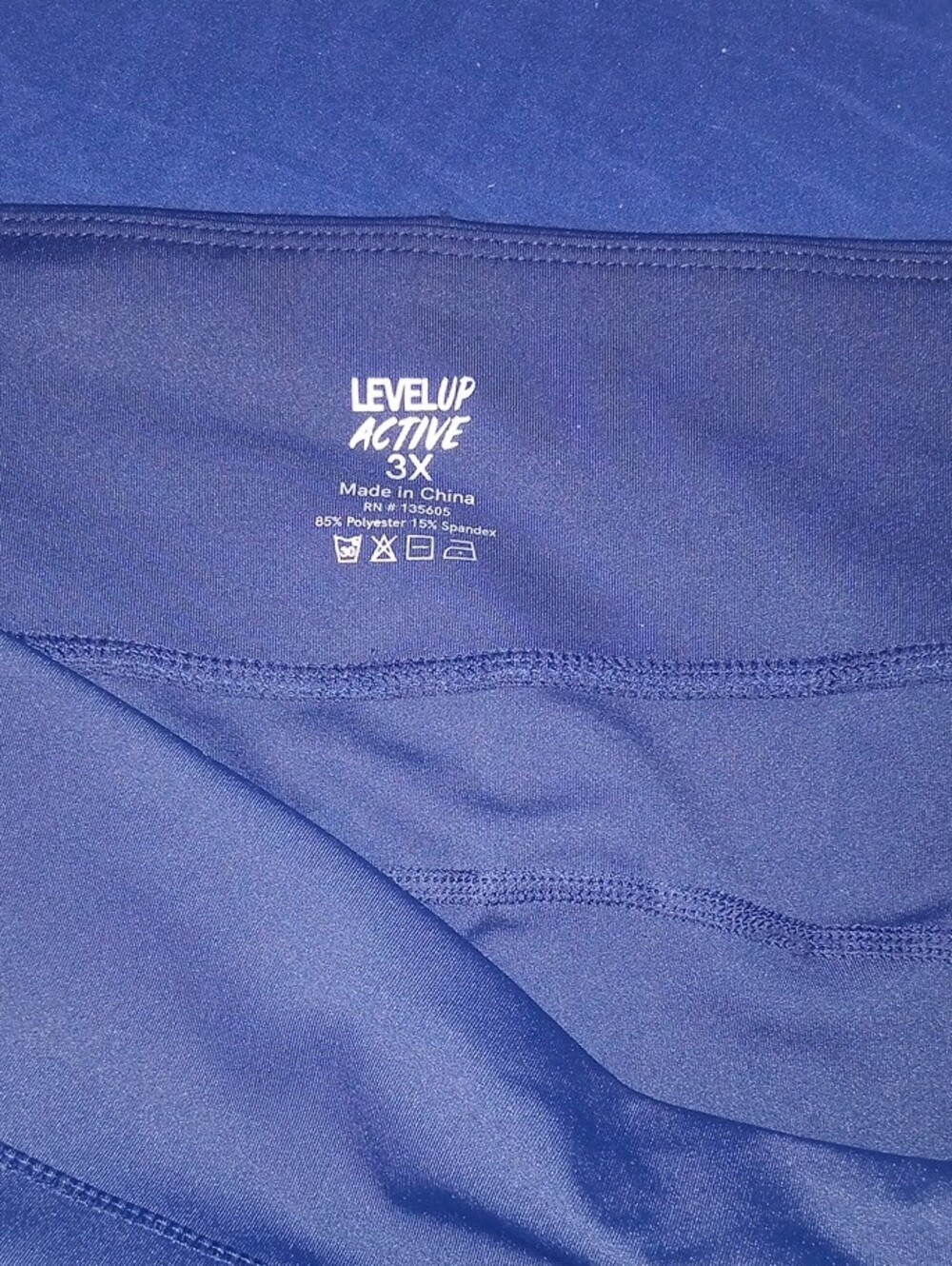 Women's Navy Bike Shorts with Side Pocket - Picture 2 of 4